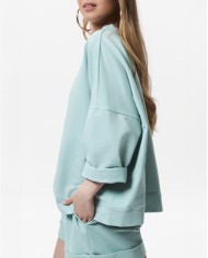 ONESIZE TYRKYSOVÁ MIKINA