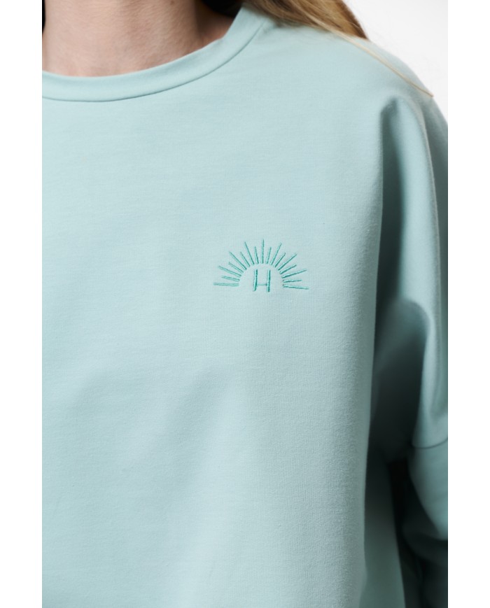 ONESIZE TYRKYSOVÁ MIKINA