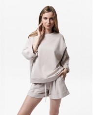 ONESIZE BÉŽOVÁ MIKINA