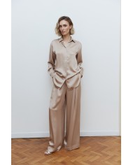 BÉŽOVÝ SATENOVÝ KOMPLET