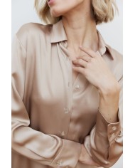 BÉŽOVÝ SATENOVÝ KOMPLET