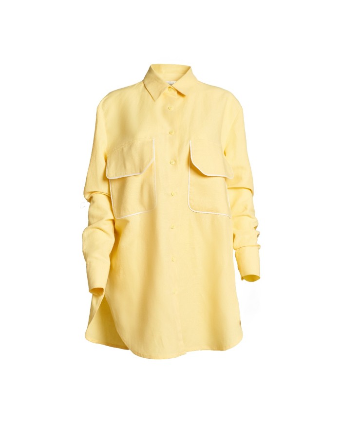 LNĚNÁ KOŠILE S KAPSAMI